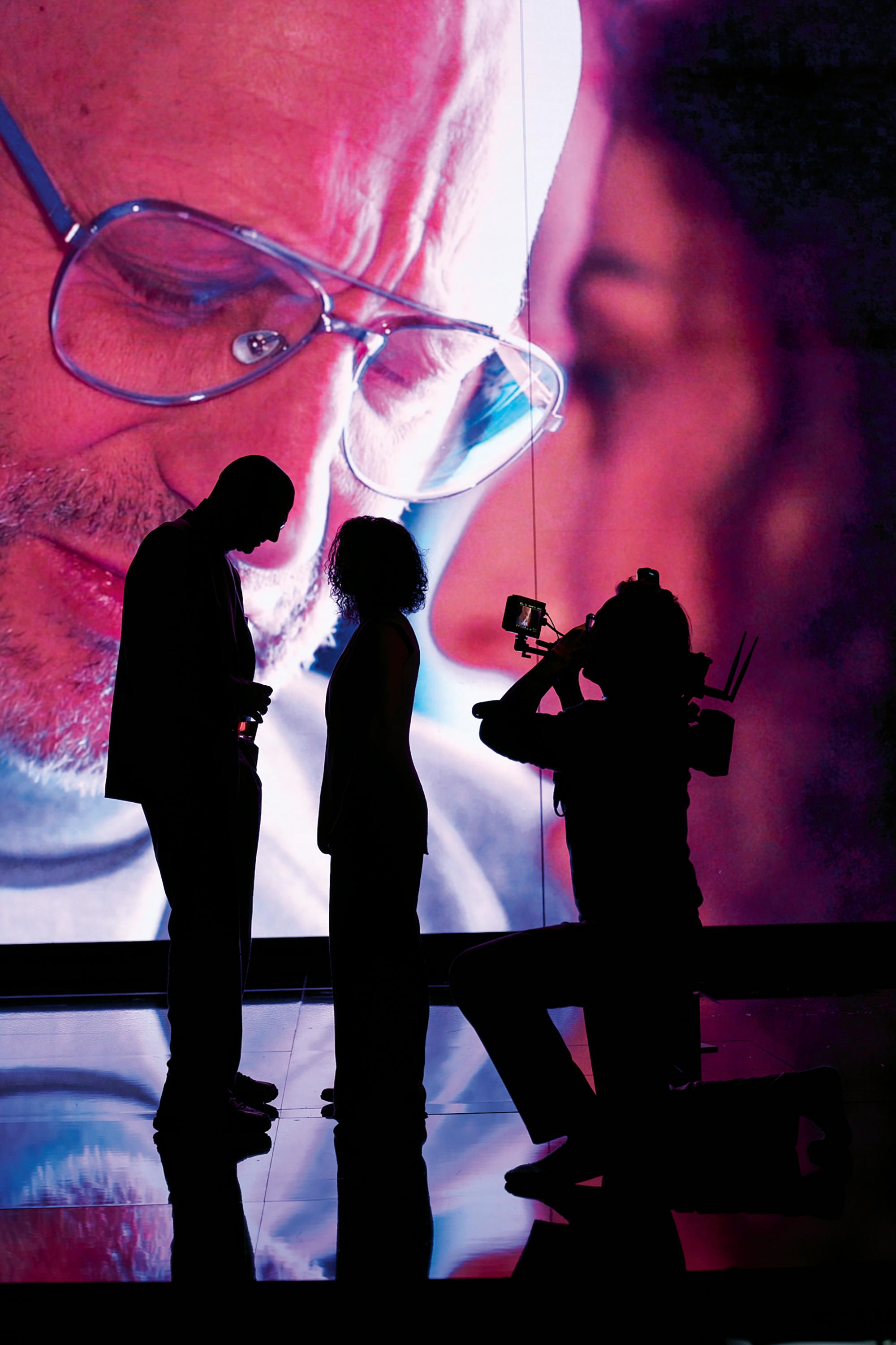 Szene aus „Der Fall McNeal“ von Ayad Akhtar, Deutsch von Daniel Kehlmann. Deutschsprachige Erstaufführung am Burgtheater Wien