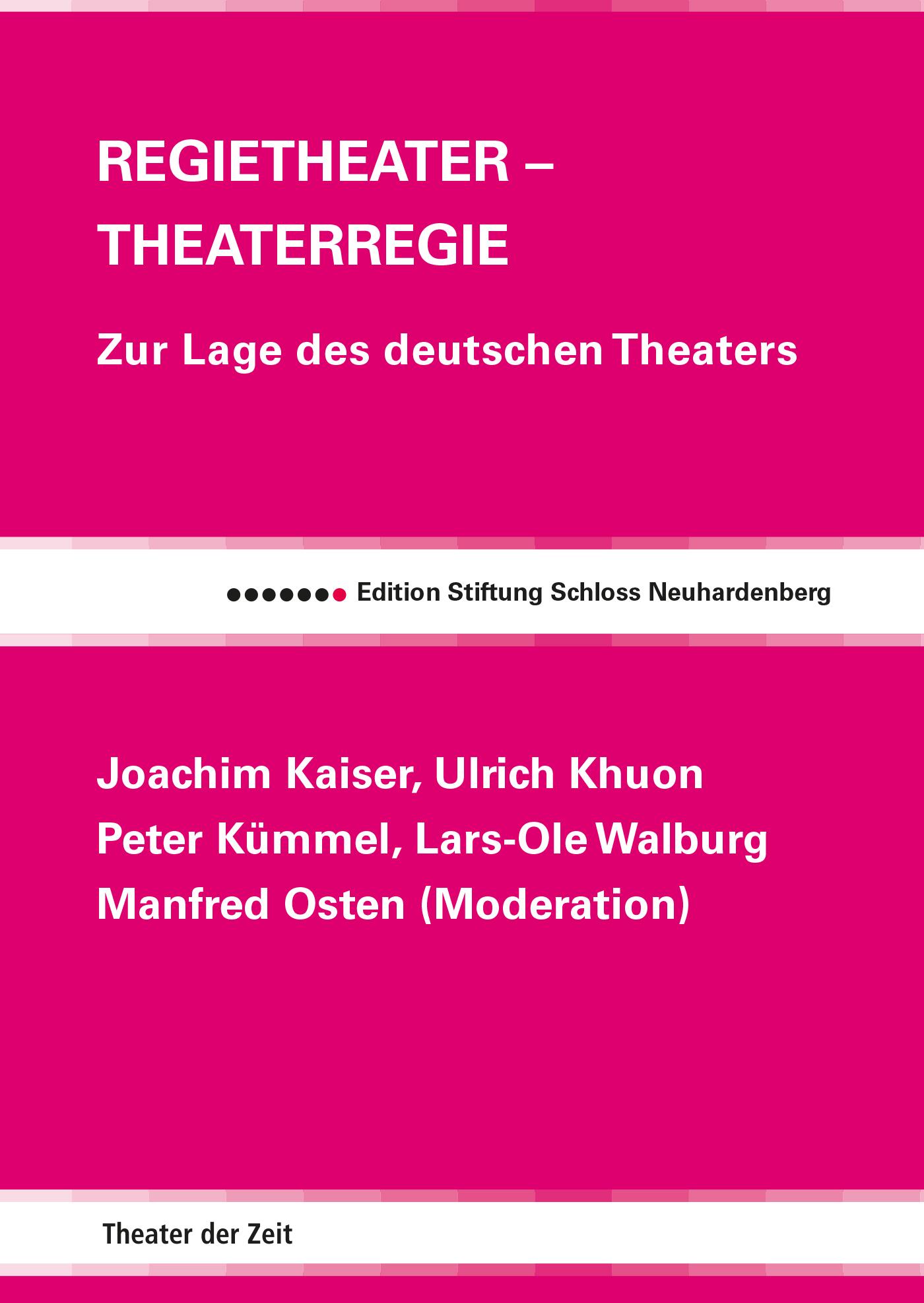 Regietheater – Theaterregie