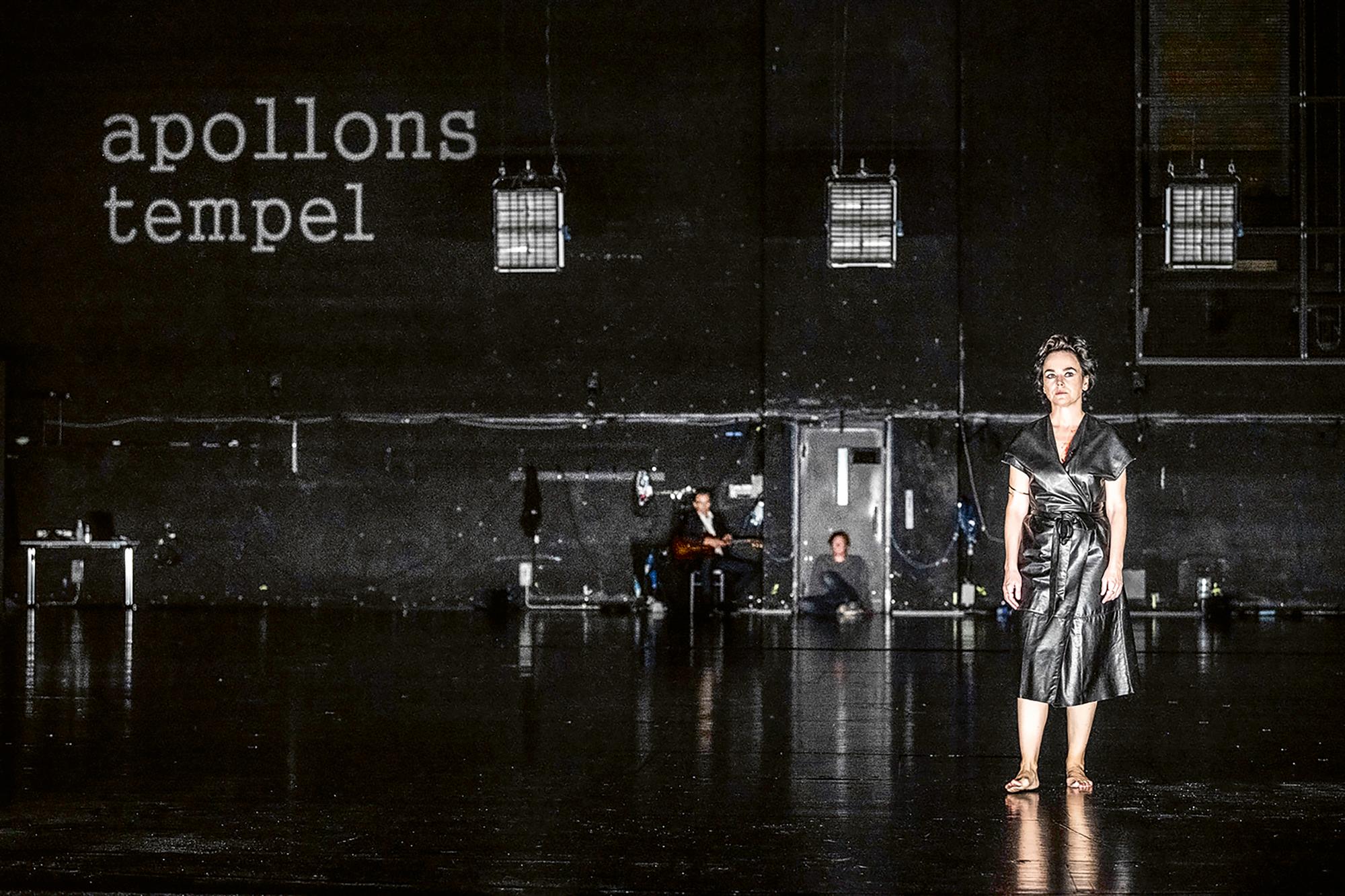 Gjertrud Jynge als Klytaimnestra in „Orestie“ von Aischylos in einer Version von Jon Fosse (2023)