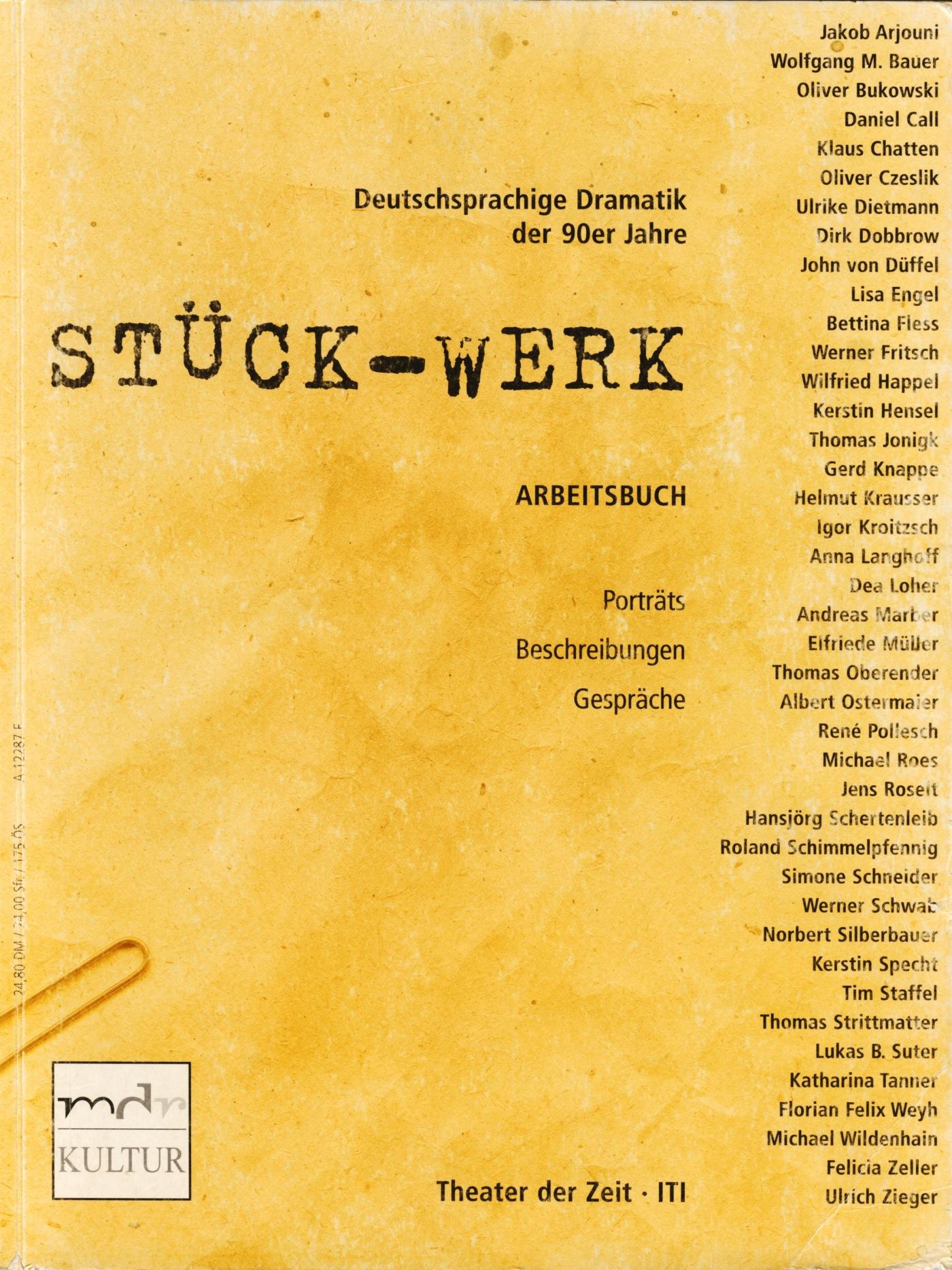Stück-Werk Arbeitsbuch 2 "Stück-Werk"