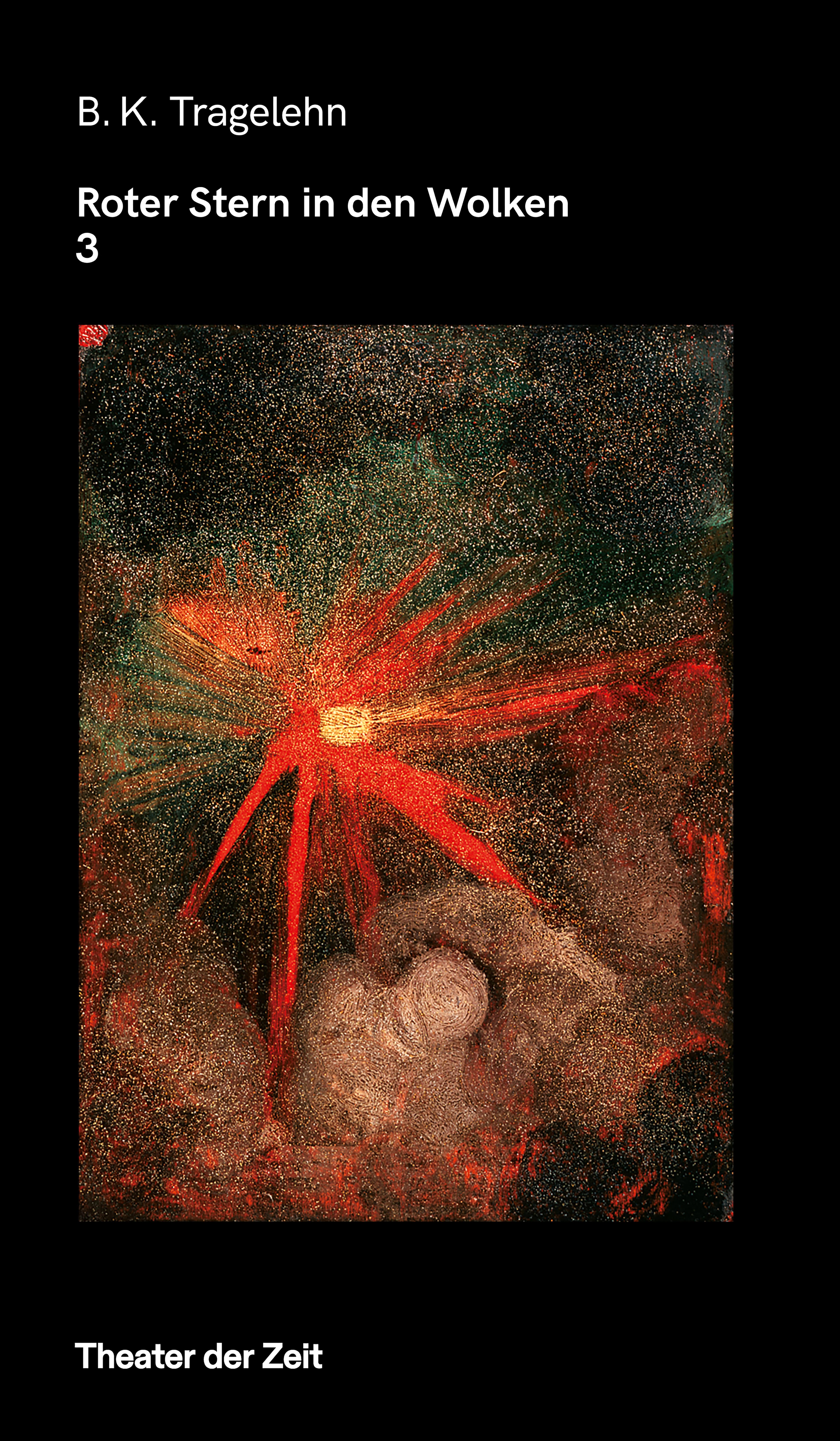 Roter Stern in den Wolken 3