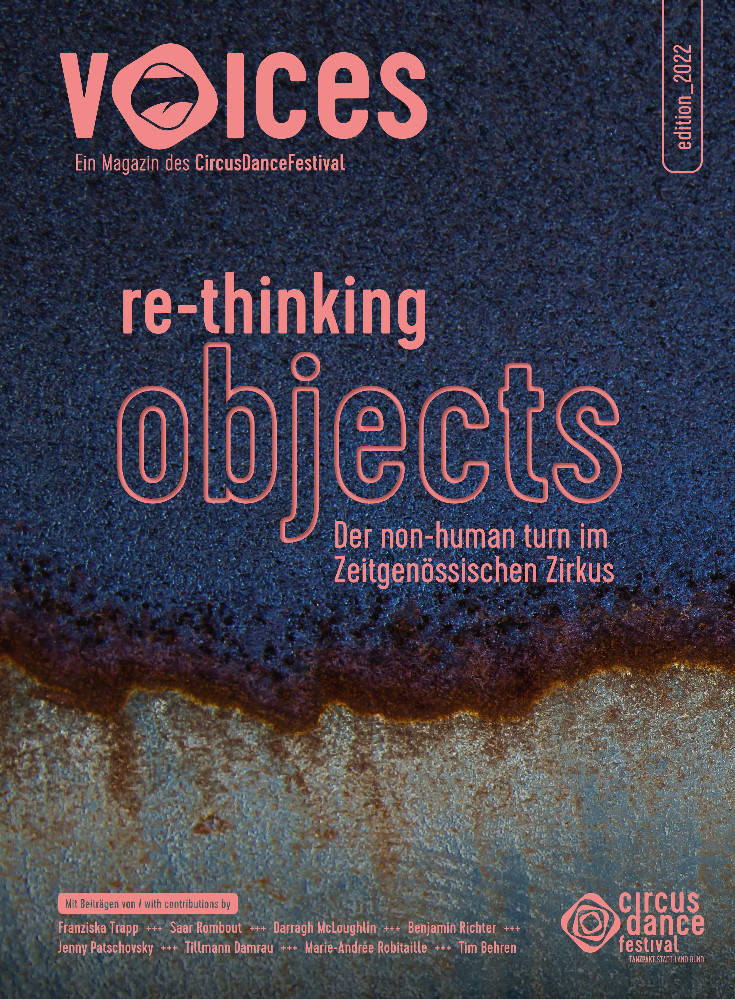 Re-thinking Objects VOICES III Cover