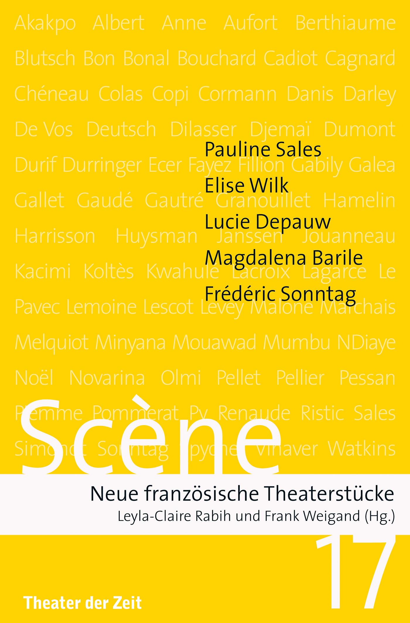 Neue französische Theaterstücke "Scène 17"