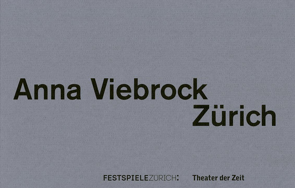 Anna Viebrock Zürich "Anna Viebrock Zürich"