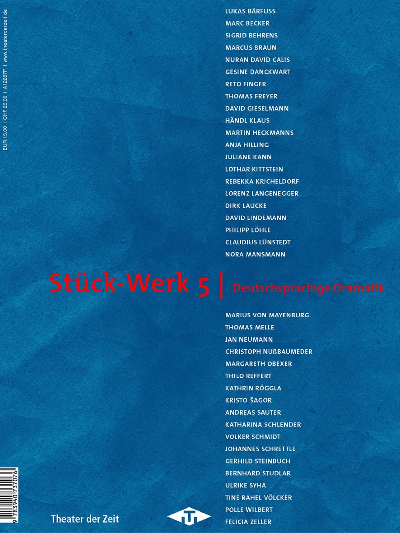 Stück-Werk 5 Arbeitsbuch 17 "Stück-Werk 5"
