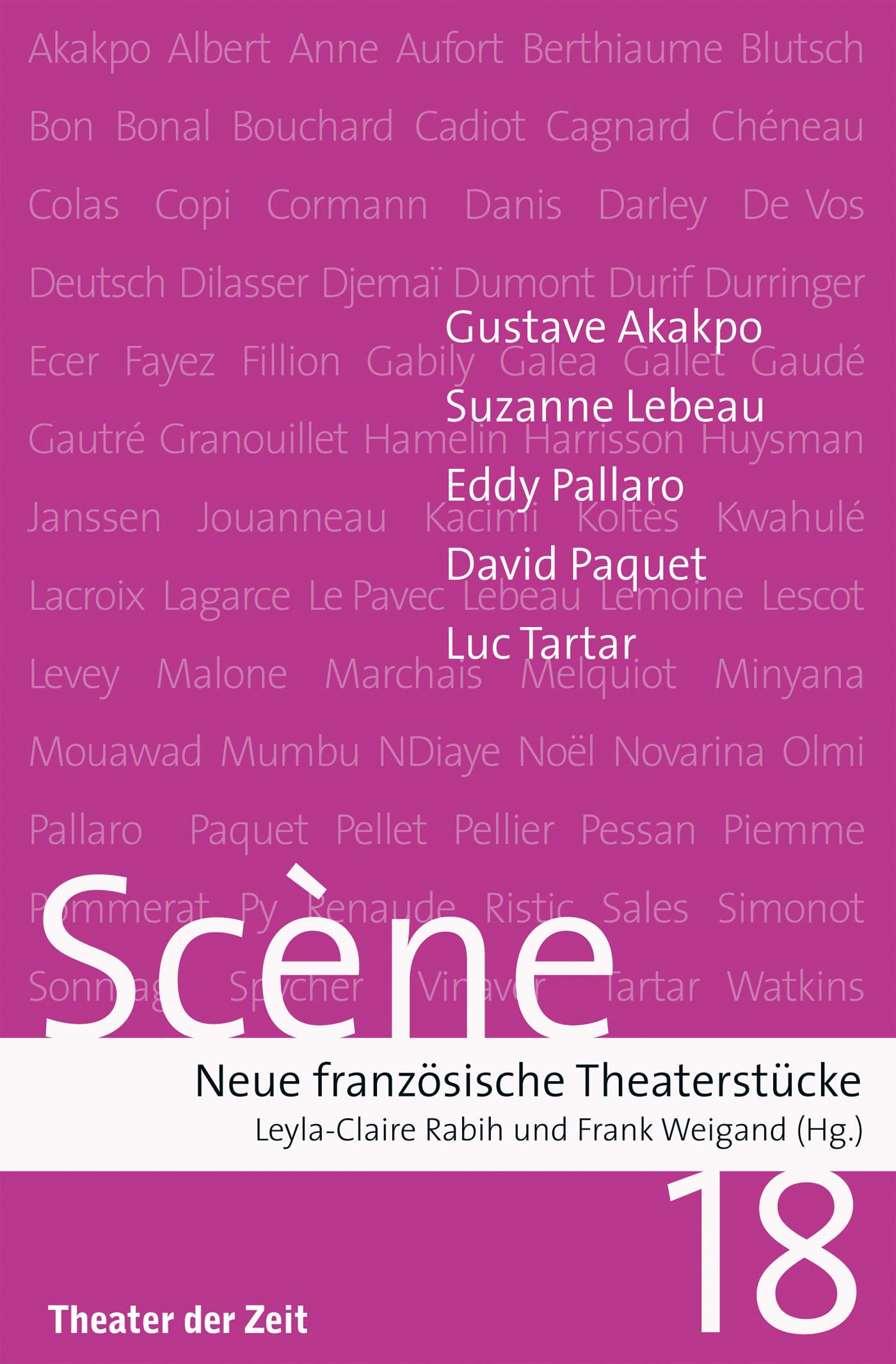 Neue französische Theaterstücke "Scène 18"