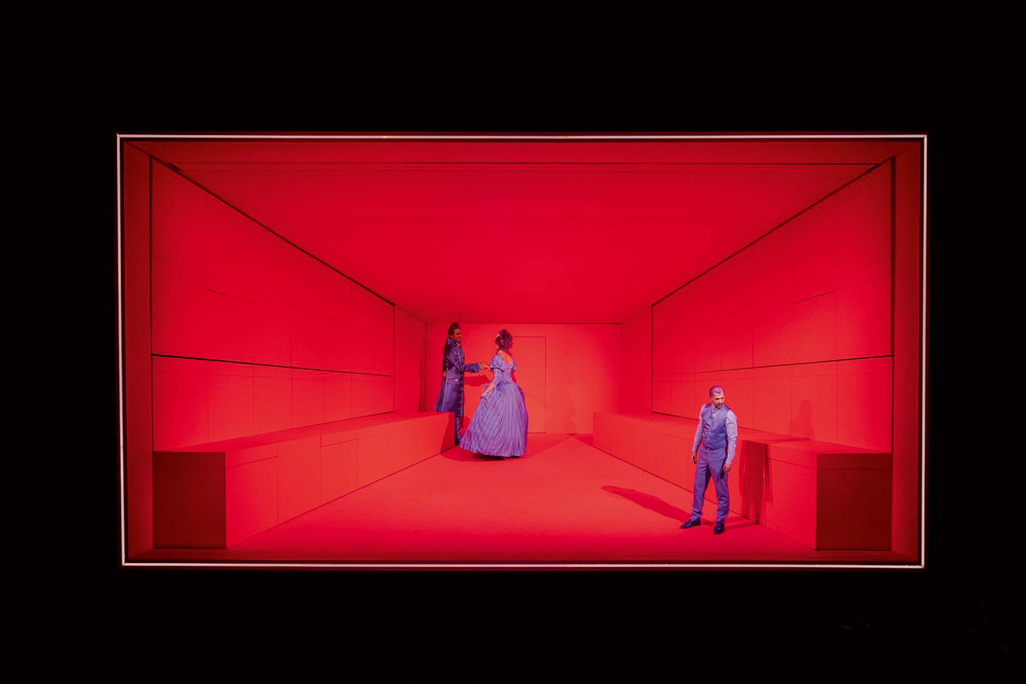 Die Uraufführung „Von einem Frauenzimmer“ in der Regie von Anne Lenk am Schauspielhaus Graz. Foto Lex Karelly